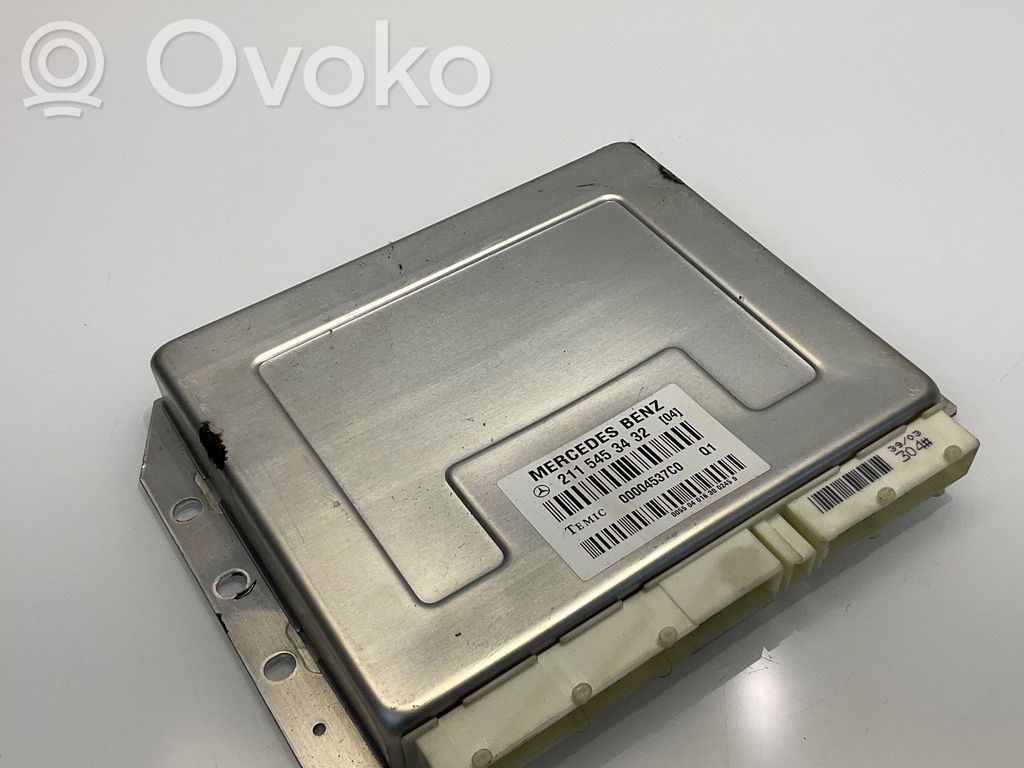 Mercedes-Benz E W211 Suspension control unit/module 