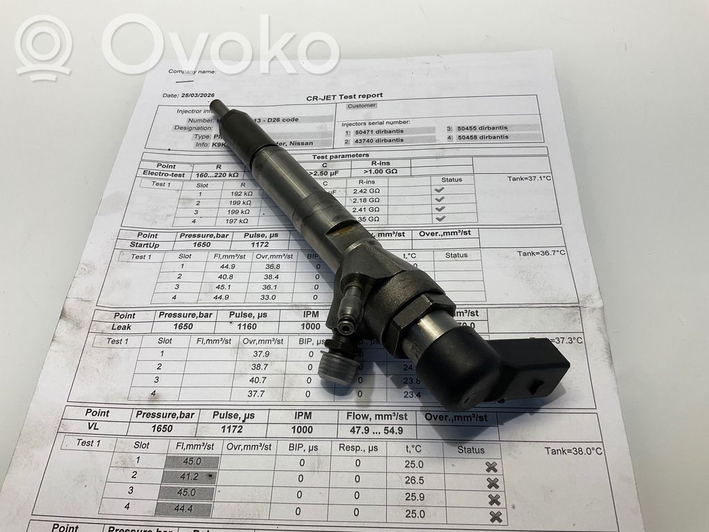 Mercedes-Benz B W246 W242 Inyector de combustible 