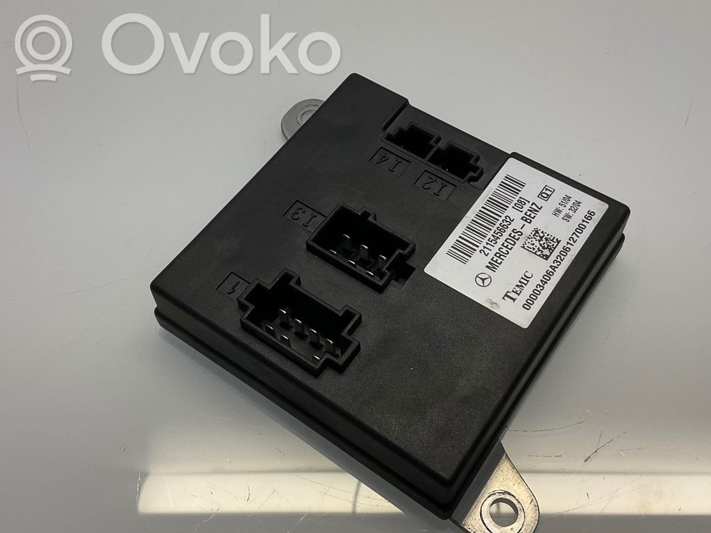 Mercedes-Benz E W211 Comfort/convenience module 
