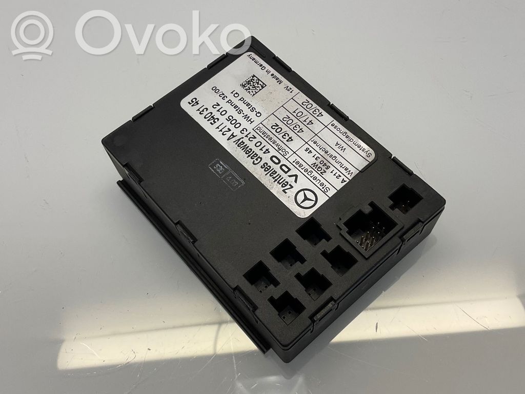 Mercedes-Benz E W211 Gateway control module 