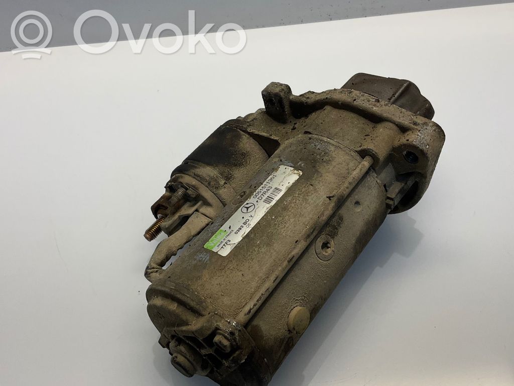Motor de arranque   A0051511301,0051511301