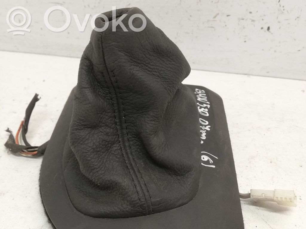 BMW 5 E60 E61 Rivestimento in plastica cornice della leva del cambio 