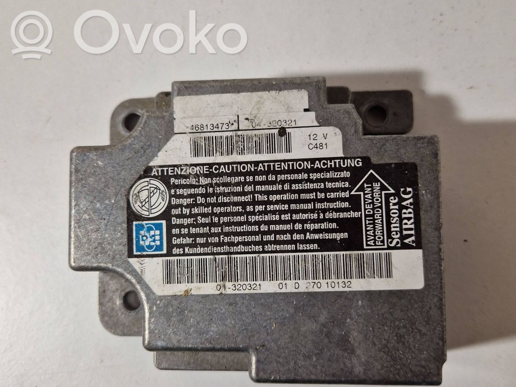 Alfa Romeo 147 Airbag control unit/module 