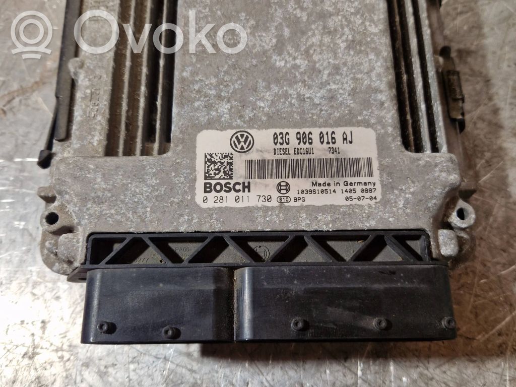Seat Leon (1P) Engine control unit/module 