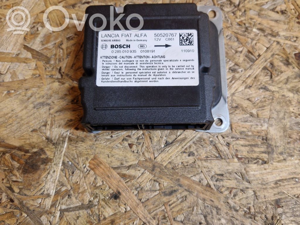 Alfa Romeo Giulietta Airbag control unit/module 