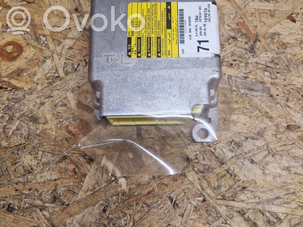 Toyota Verso Airbag control unit/module 