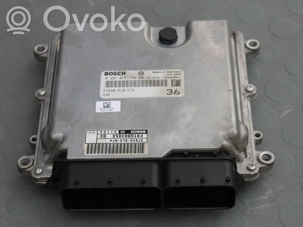 Honda Accord Engine control unit/module 