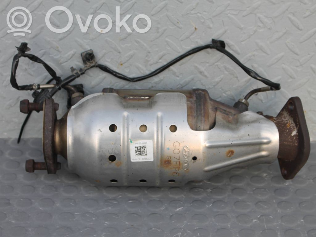 KIA Stonic Catalyst/FAP/DPF particulate filter 