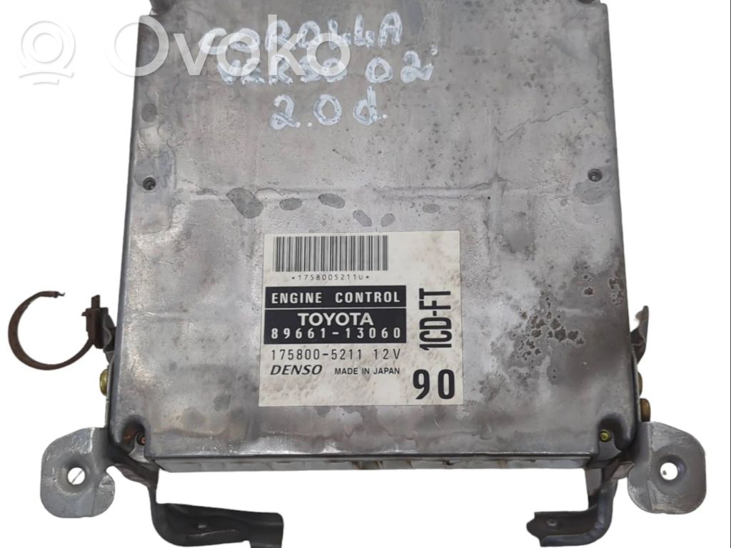 Toyota Corolla Verso E121 Engine control unit/module 