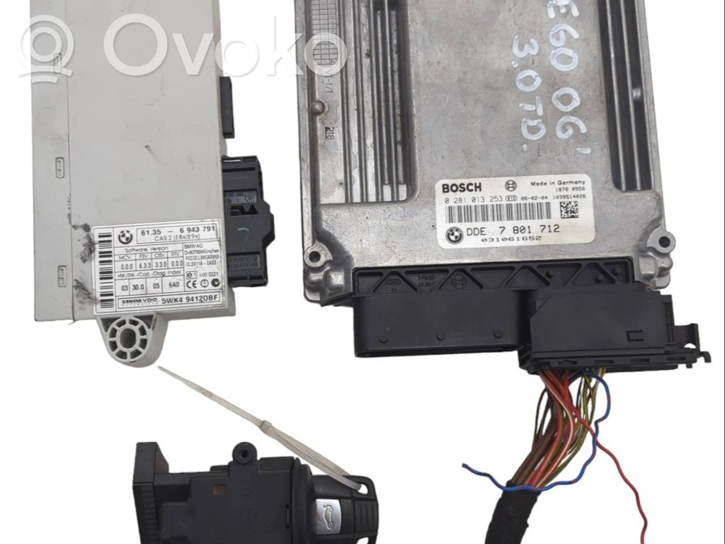Komputer / Sterownik ECU i komplet kluczy   7801712,1039S1402,0281013253,1039S14020