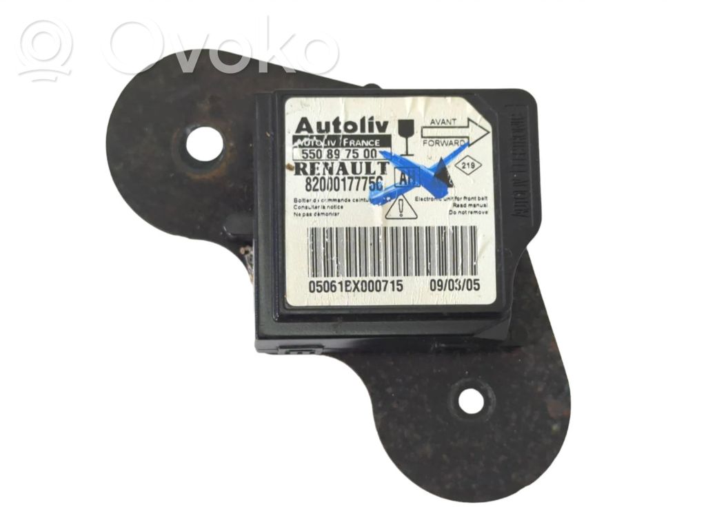 Renault Vel Satis Airbag deployment crash/impact sensor 