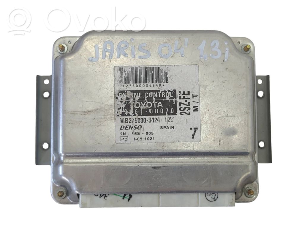 Toyota Yaris Engine control unit/module 