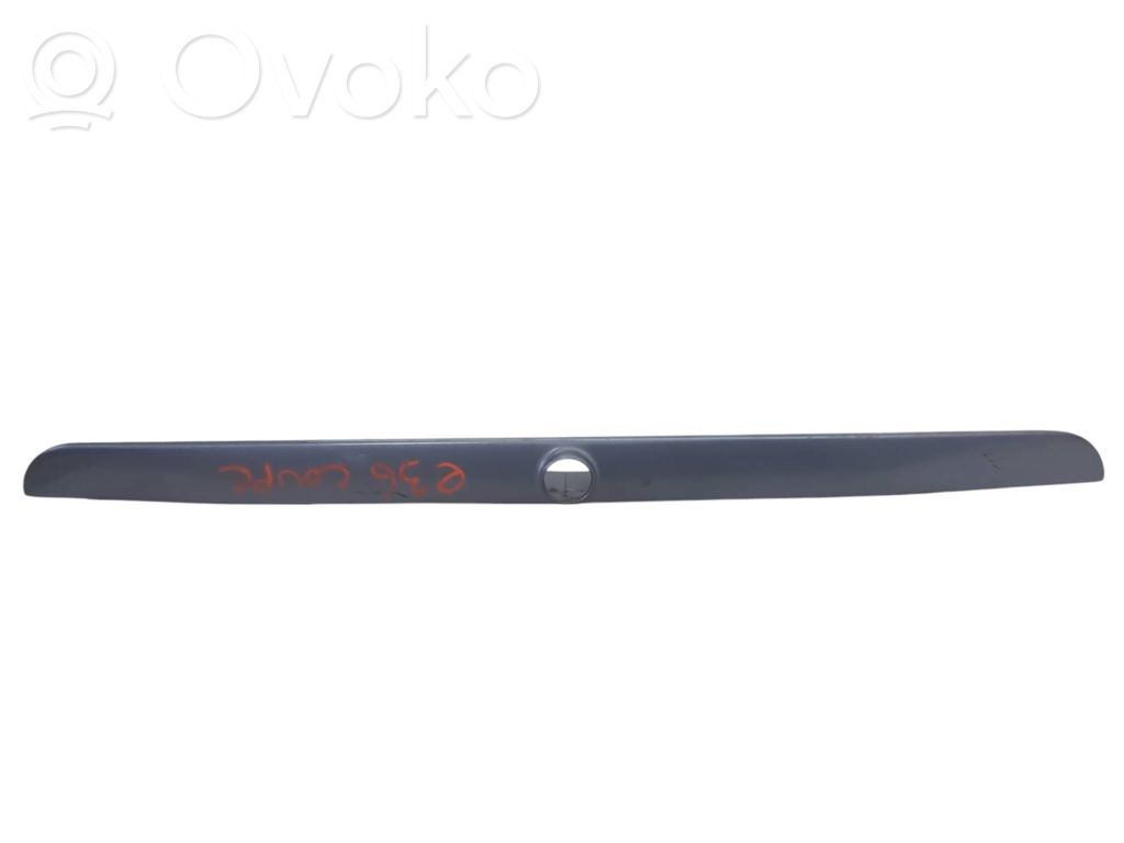 BMW 3 E36 Trunk door license plate light bar 