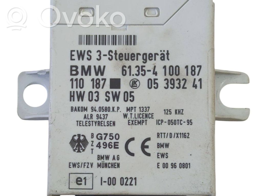 BMW 3 E46 Immobilizer control unit/module 