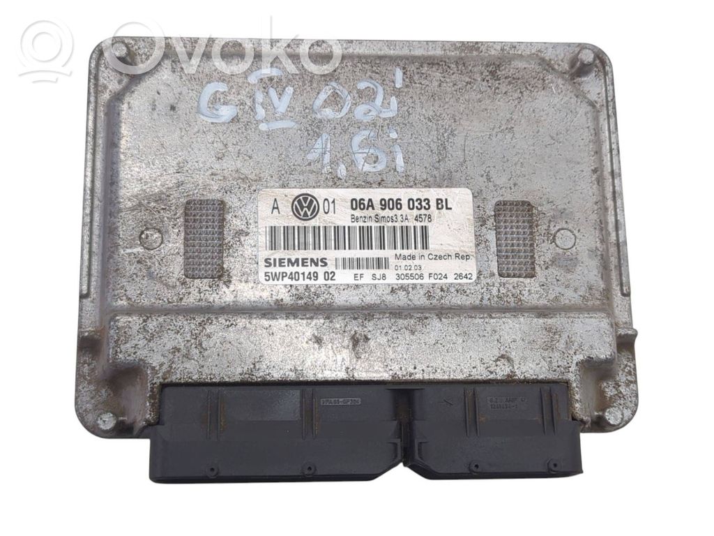 Volkswagen Golf IV Engine control unit/module 