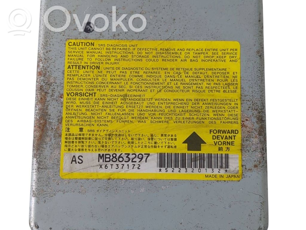 Mitsubishi Galant Airbag control unit/module 