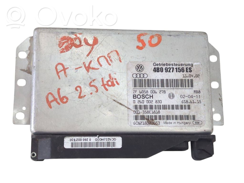 Audi A6 S6 C5 4B Gearbox control unit/module 