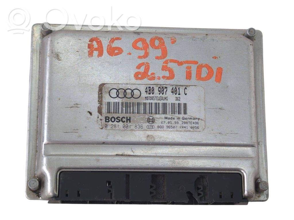 Audi A6 S6 C5 4B Engine control unit/module 