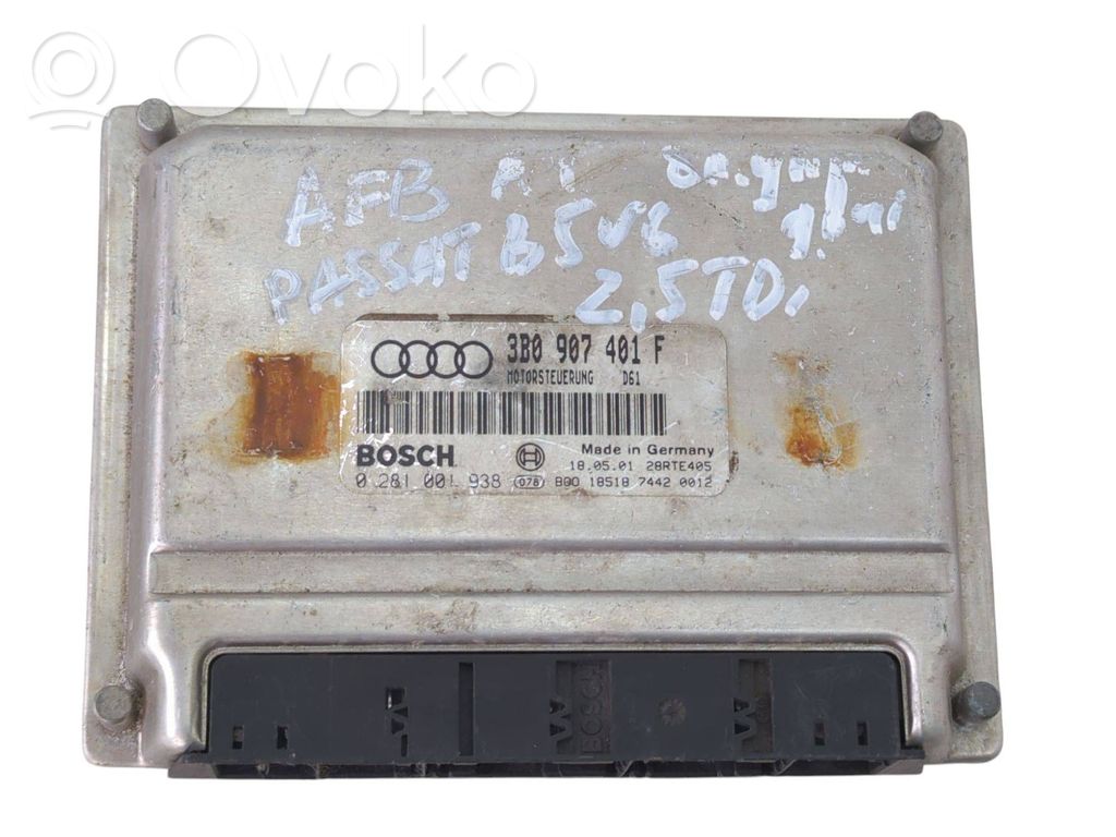 Volkswagen PASSAT B5.5 Engine control unit/module ECU 