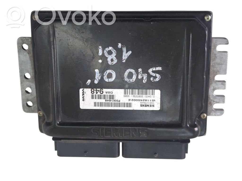 Engine control unit/module ECU   P30614948,S118245002E