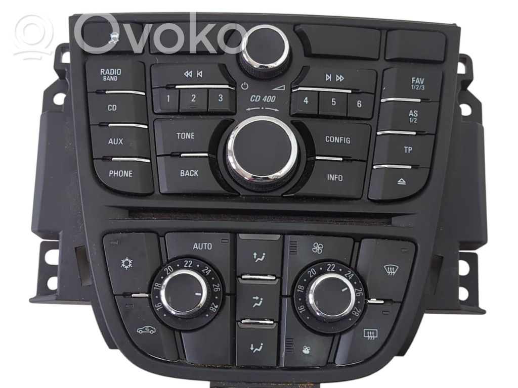 Opel Astra J Head unit multimedia control 