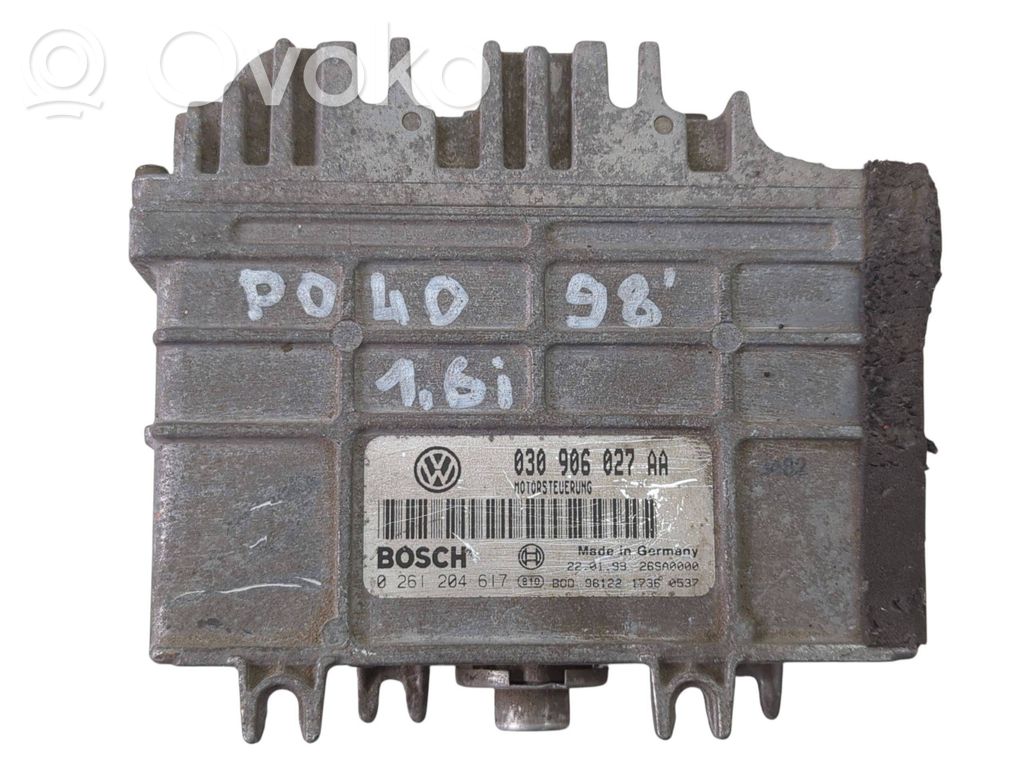Volkswagen Polo III 6N 6N2 6NF Engine control unit/module 