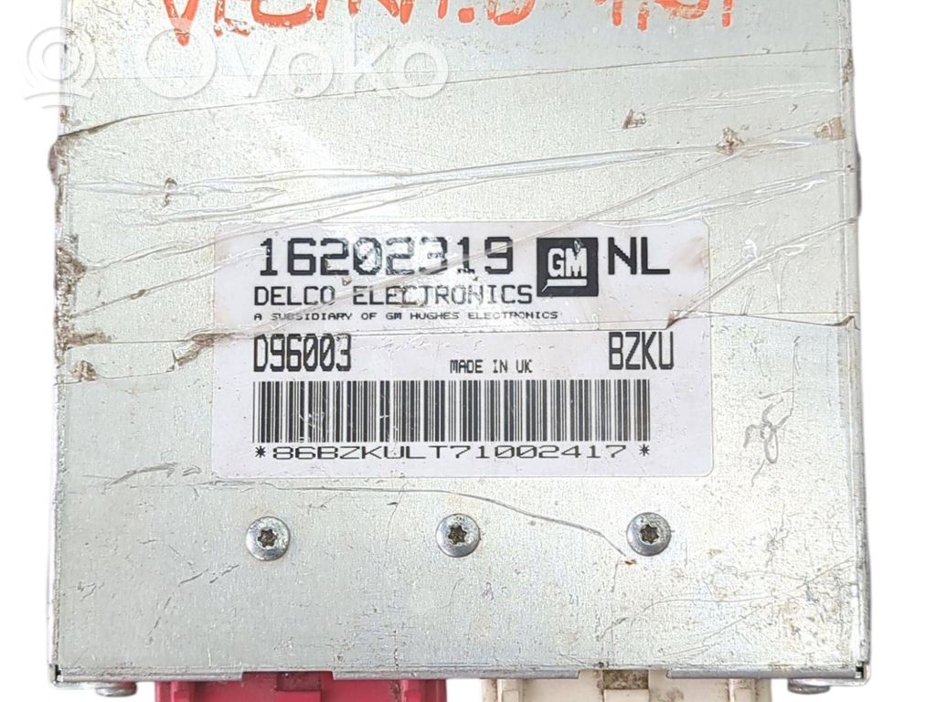 Opel Vectra B Sterownik / Moduł ECU 