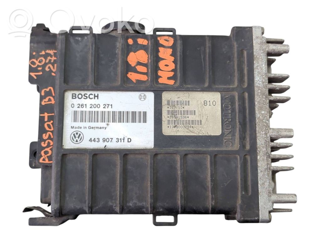 Volkswagen PASSAT B3 Engine control unit/module 