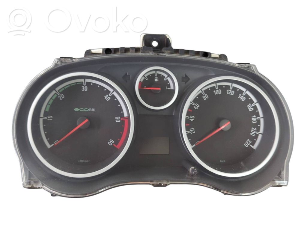 Opel Corsa D Speedometer (instrument cluster) 