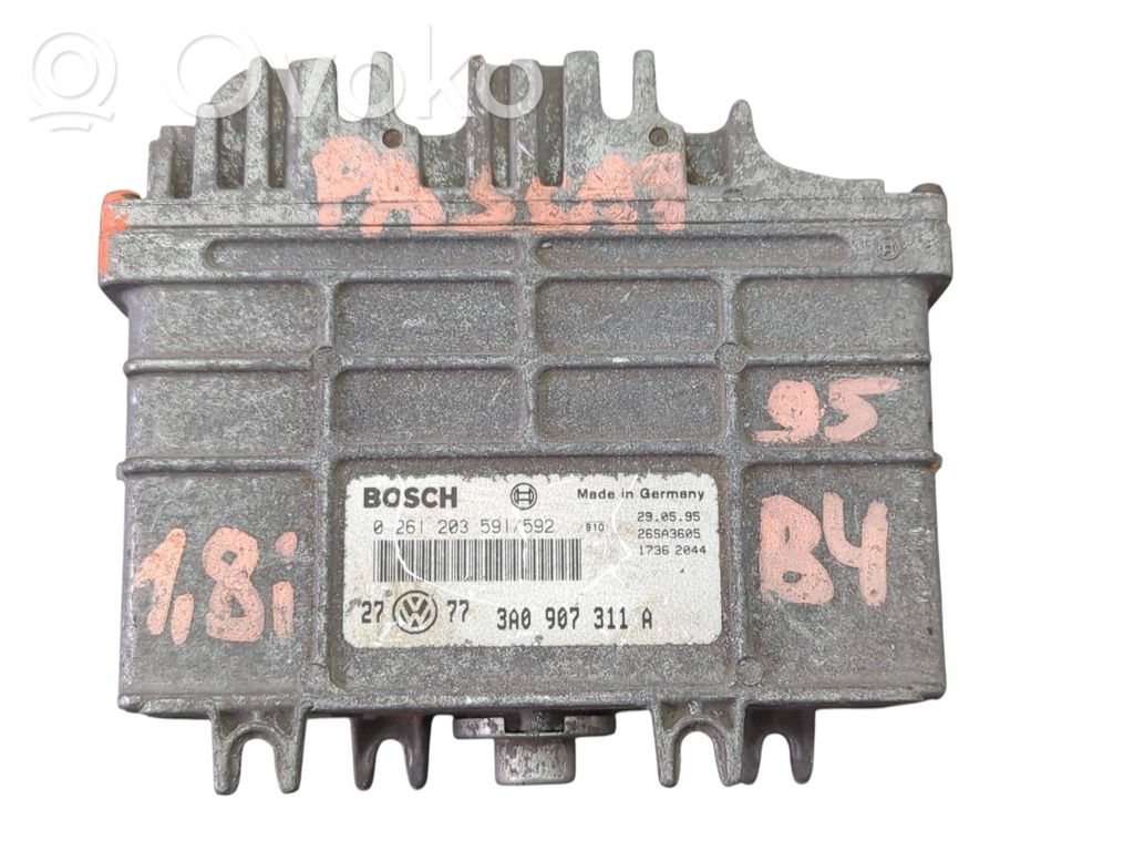 Engine control unit/module   3A0907311A,0261203591,0261203592,26SA3605