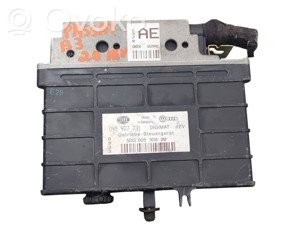 Volkswagen PASSAT B3 Unitate/modul de control cutie de viteze 