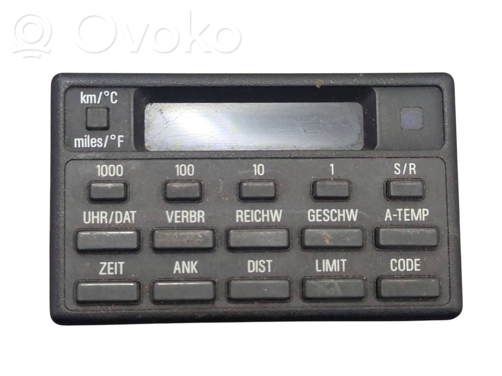 BMW 5 E34 On-board computer control switch 