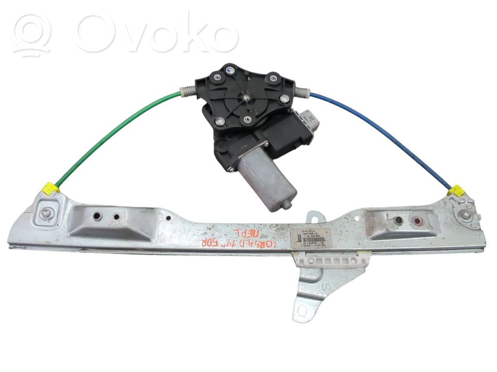 Opel Corsa D Regulador de puerta delantera con motor 