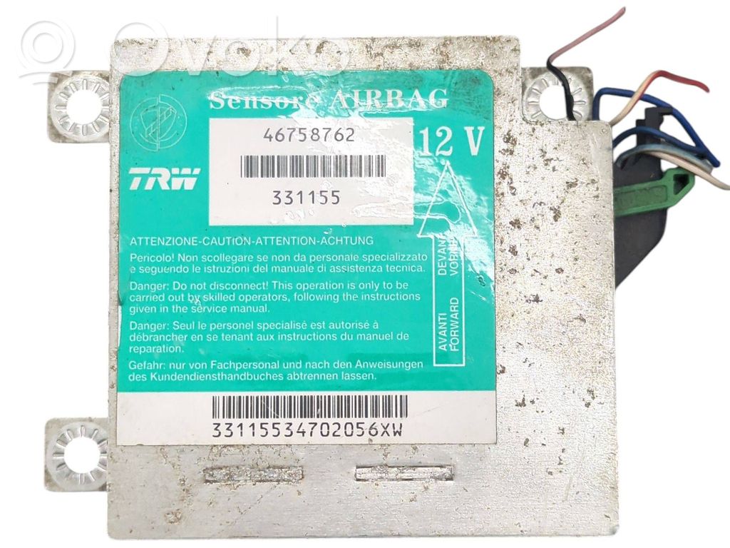 Fiat Punto (188) Gaisa spilvenu vadības bloks 