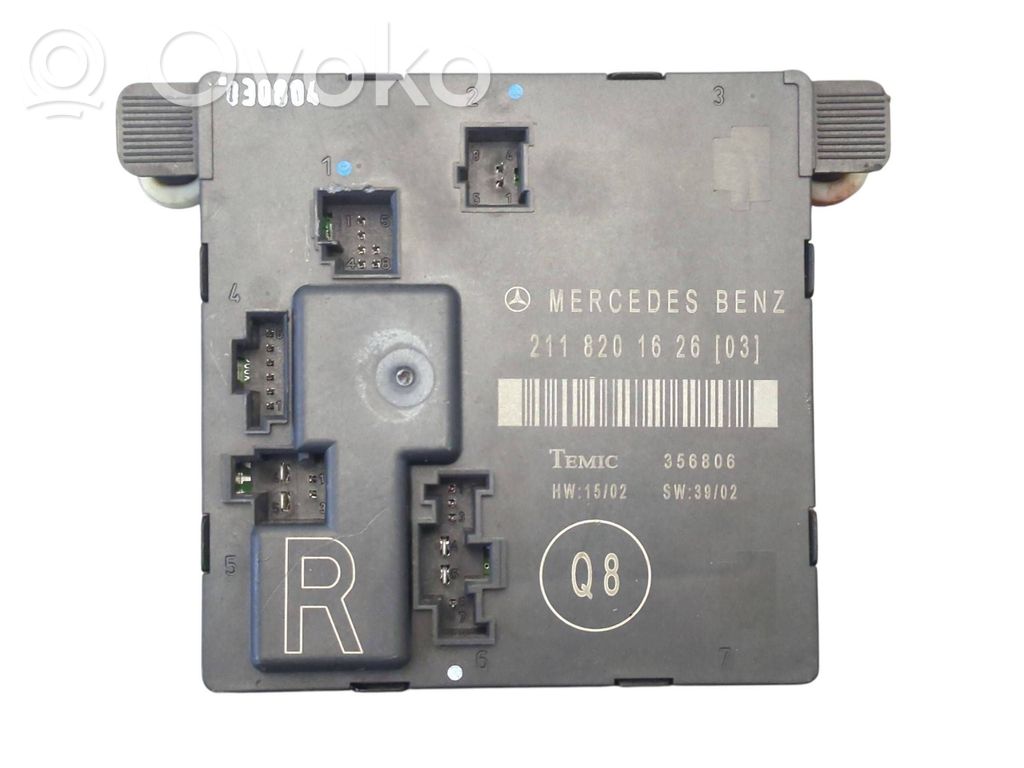 Unité de commande module de porte   2118201626,211820162603,356806