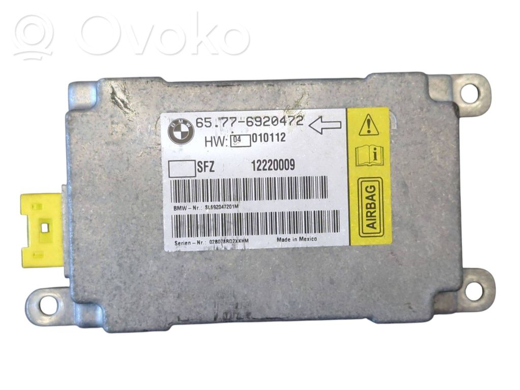 BMW 7 E65 E66 Airbag control unit/module 