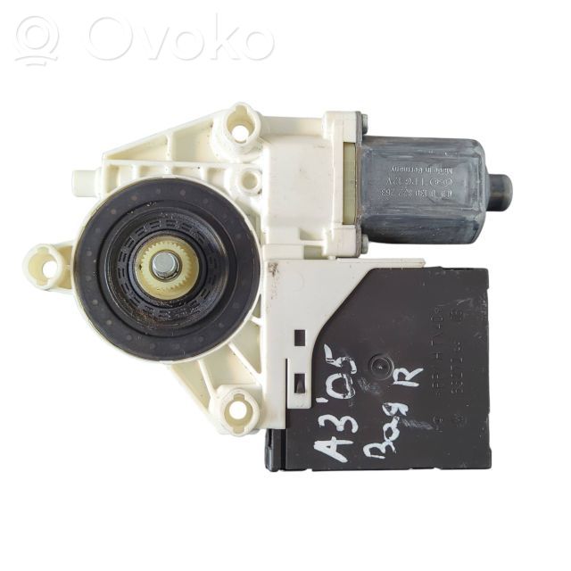 Audi A3 S3 A3 Sportback 8P Rear door window regulator motor 