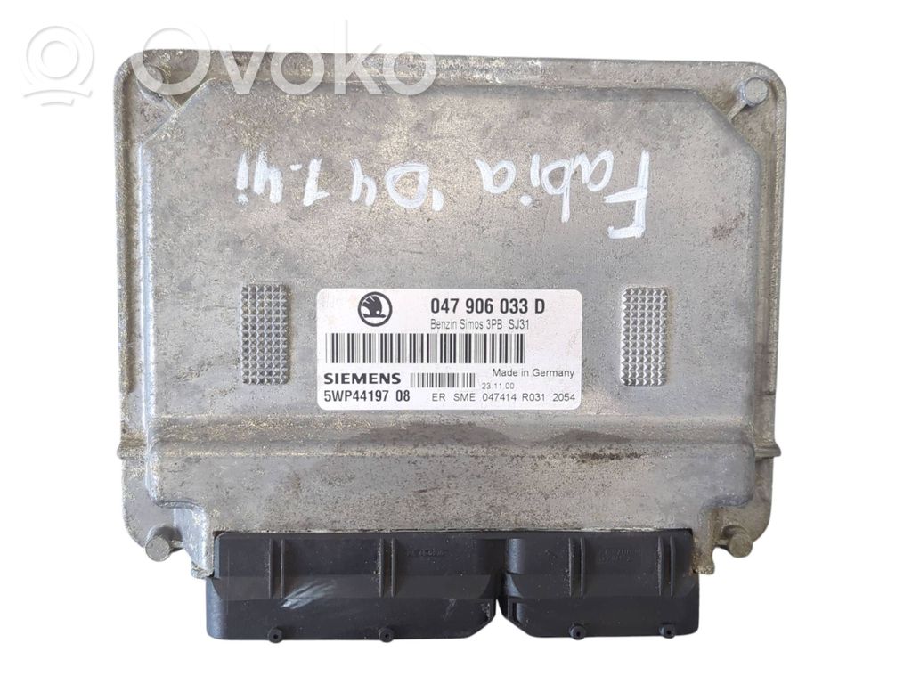 Skoda Fabia Mk1 (6Y) Engine control unit/module ECU 