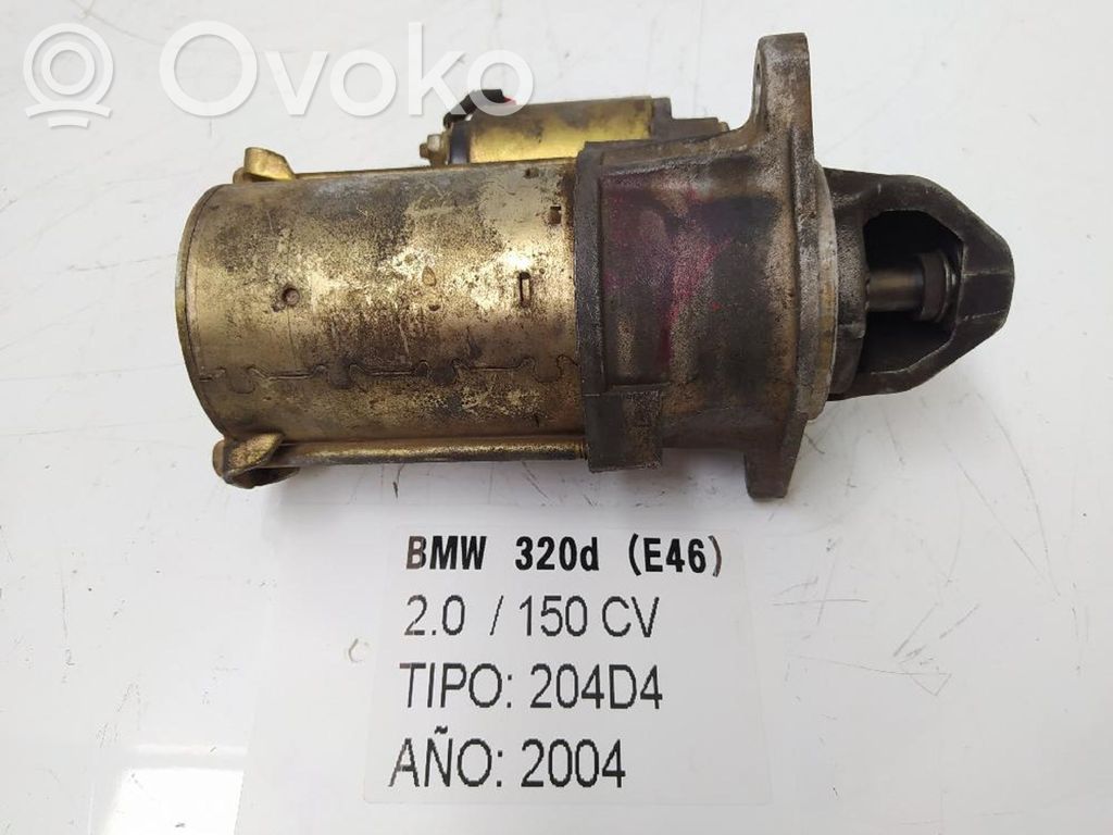 BMW X3 E83 Starter motor 