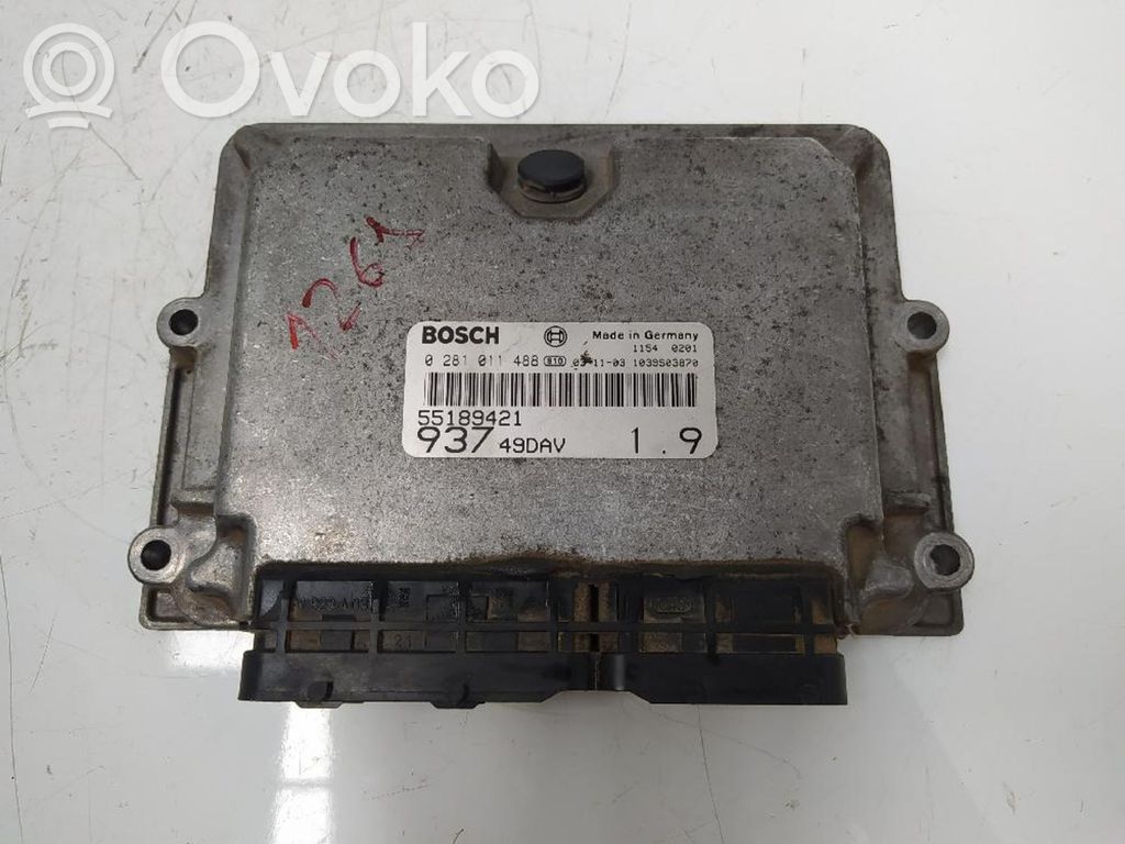 Alfa Romeo 147 Sterownik / Moduł ECU 