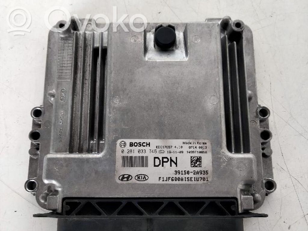 KIA Optima Engine control unit/module 