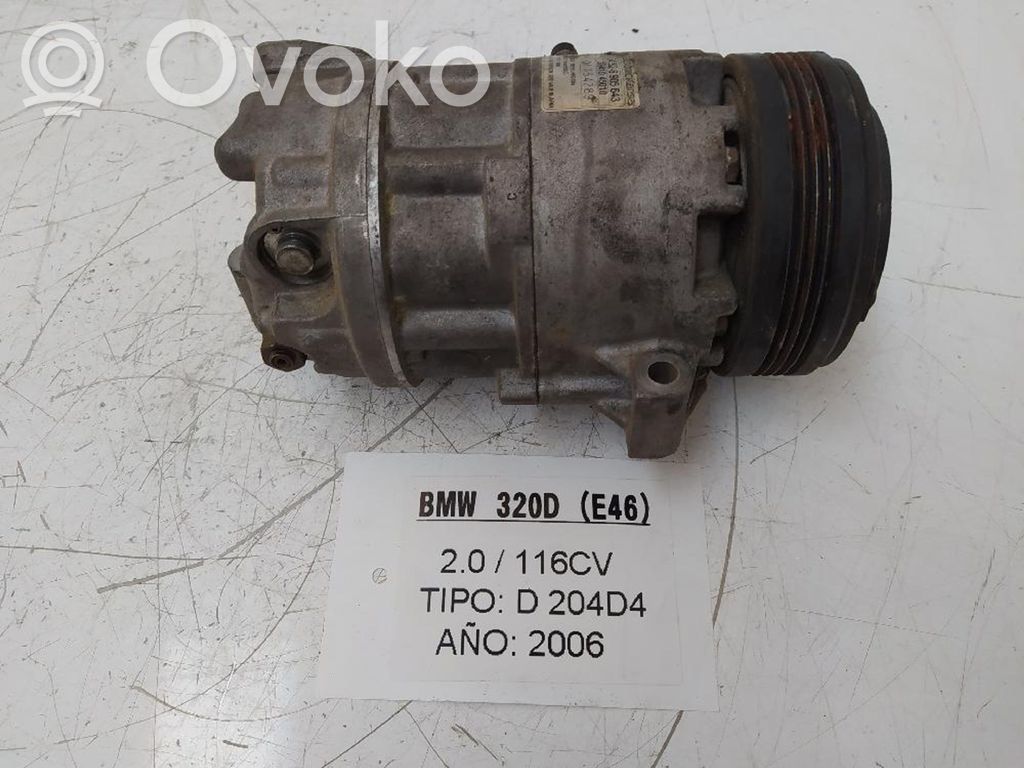 Compresseur de climatisation   64526905643,CALSONIC,CALSONIC