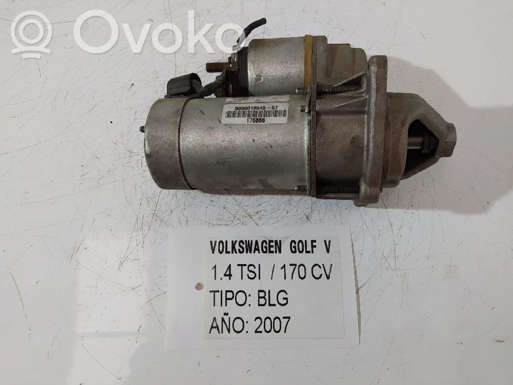 Volkswagen Golf V Motor de arranque 