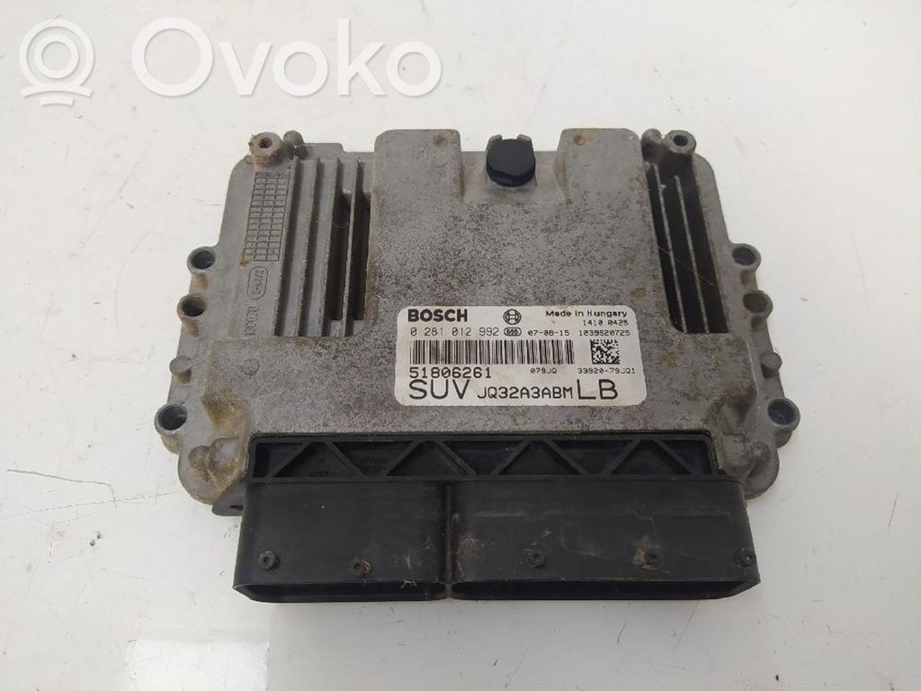 Unidad de control/módulo del motor   0281012992,51806261