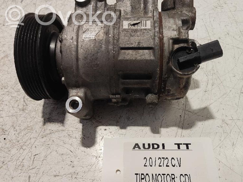 Audi TT TTS Mk2 Kompresor / Sprężarka klimatyzacji A/C 