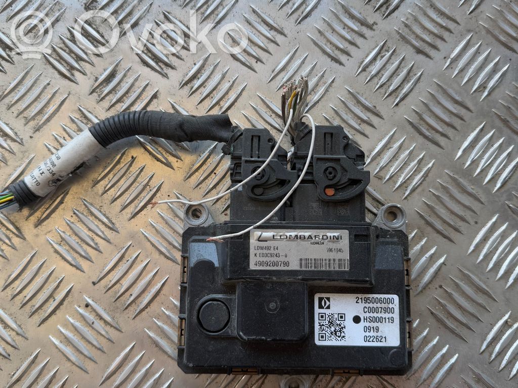 Engine control unit/module   4909200790,HS000119,2195006000