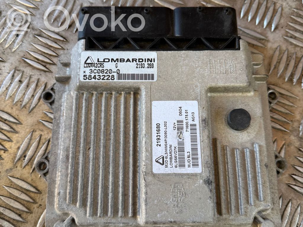 Ligier IXO Engine control unit/module 