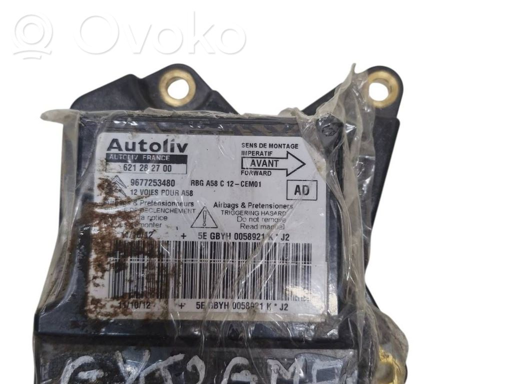 Airbag control unit/module   621282700,9677253480