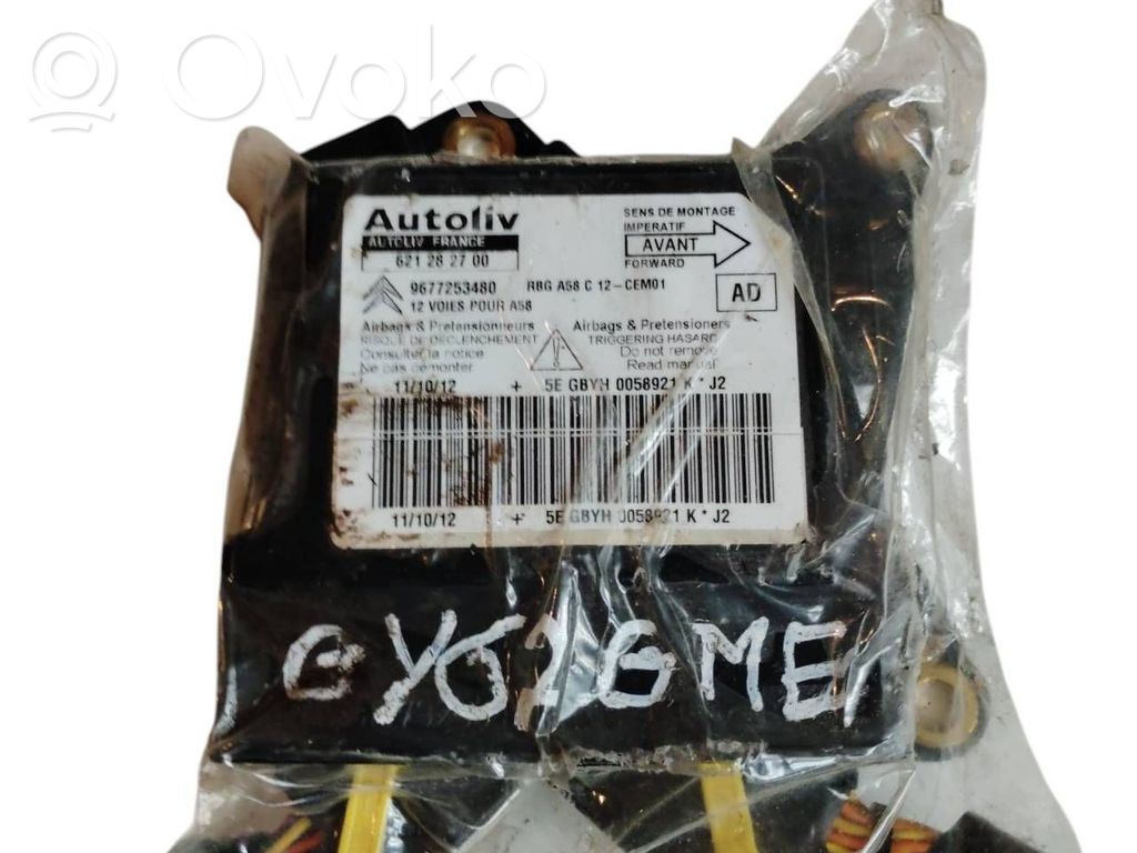 Citroen C3 Picasso Unitate/modul de comandă airbaguri 