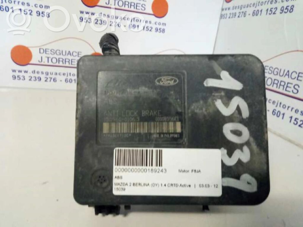 Mazda 2 Блок ABS 